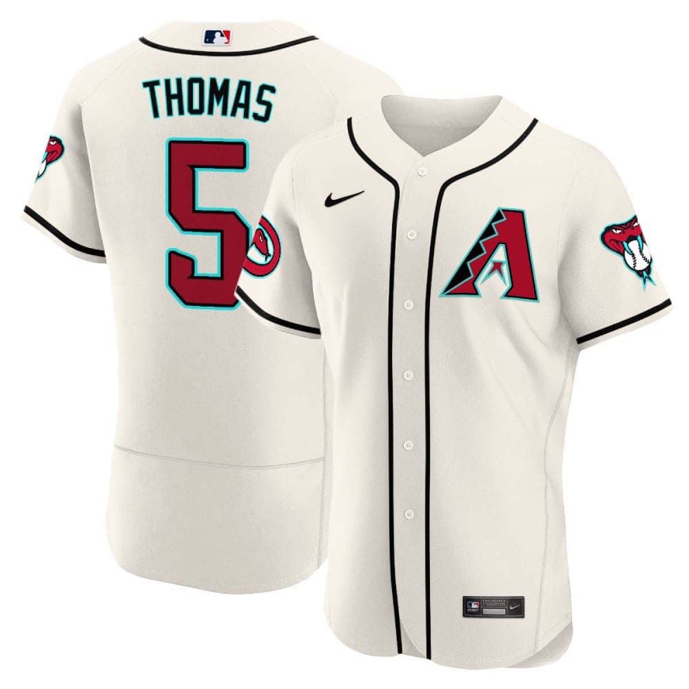 Men Arizona Diamondback #5 Thomas Cream 2024 Nike Flex Base MLB Jersey->indianapolis colts->NFL Jersey